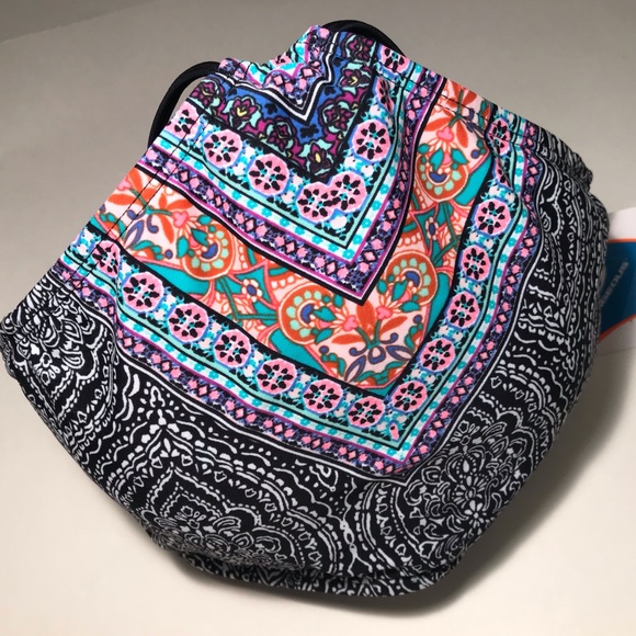 NWT O’RAGEOUS Multi Halter Swim Boho Beach Top M - Picture 3 of 8